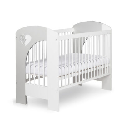 KLUPŚ Łóżeczko NEL SERCE 120x60