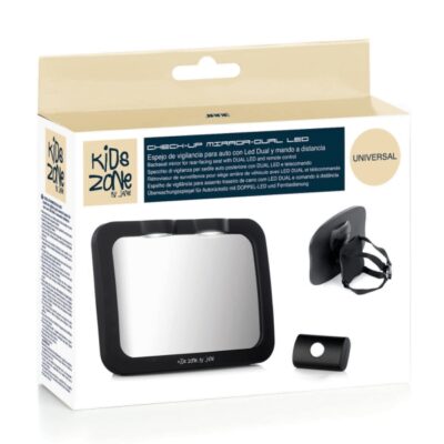 JANE lusterko bezpieczeństwa  z oświetleniem Led na pilota