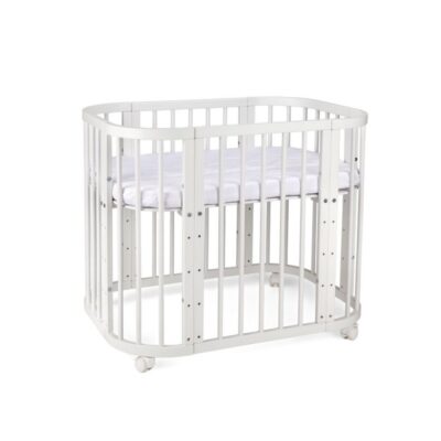 Waldin łóżeczko 5w1 - Biel