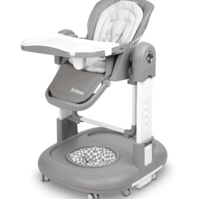 Caretero Sitron - 3w1 – huśtawka, chodzik i krzesełko do karmienia w jednym