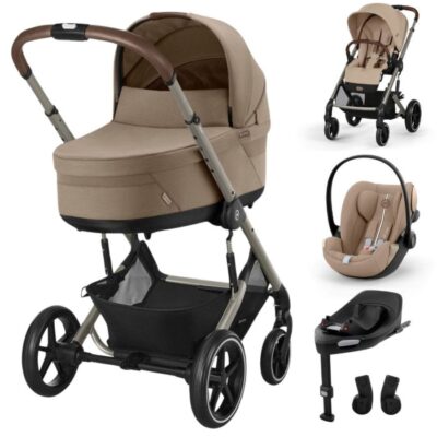 Zestaw 4w1 Cybex Balios S Lux 2.0 + Cybex Cloud G + Baza G + adaptery